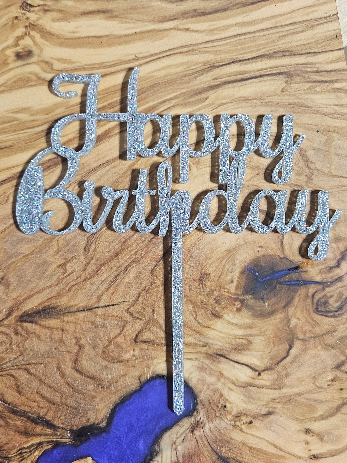 Birthday cake topper