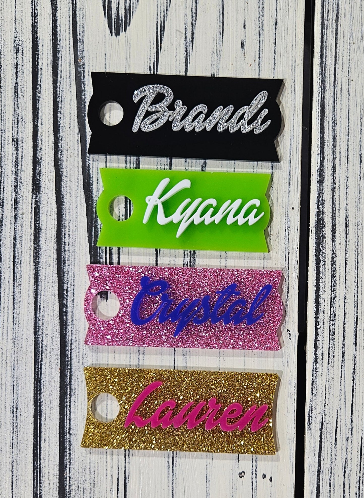 Personalized Acrylic Tumbler Name Plate, Stanley H2.0 + Dupes