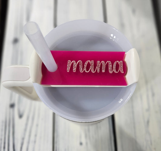 Personalized Acrylic Tumbler Name Plate, Stanley H2.0 + Dupes