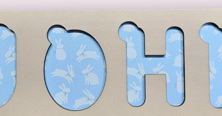 Custom Easter Name Puzzle